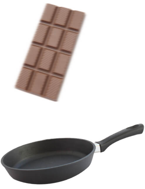 Жареный шоколад